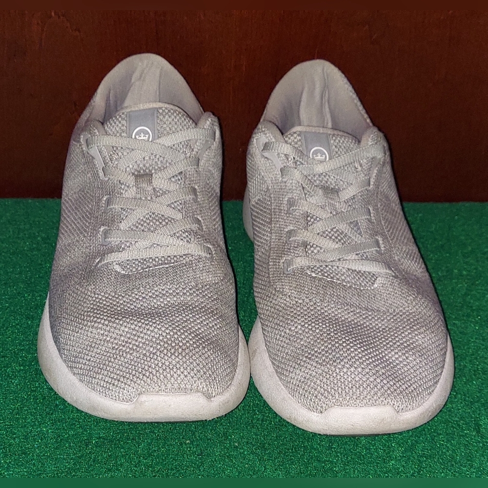PETER MILLAR GLIDE V3 ME0EF06 MEN'S GALE GRAY KNIT CASUAL LACEUP OXFORDS SIZE 10 - Picture 3 of 15